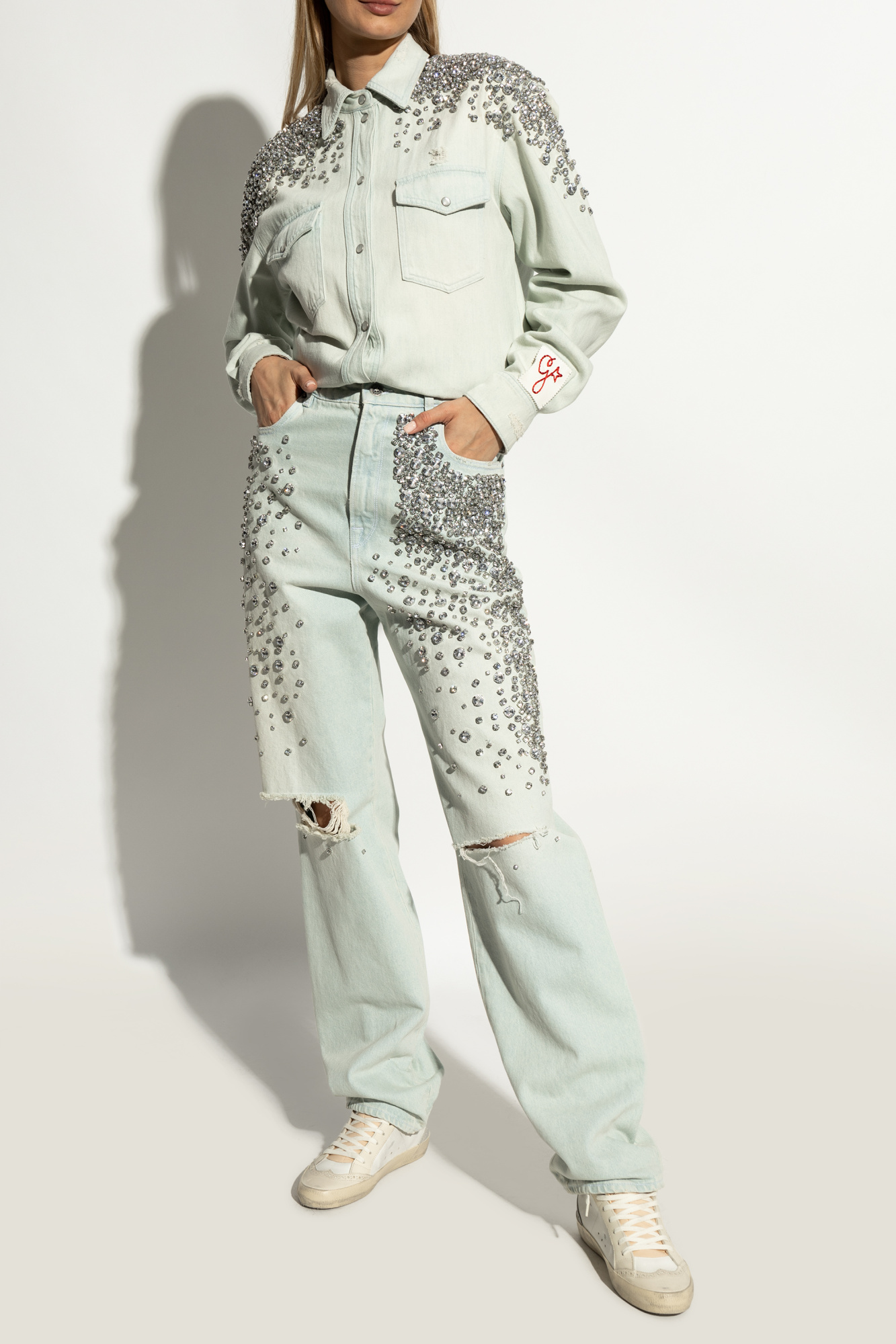 Golden Goose Sneakers Mid Star Double Quarter | Women's | Vitkac